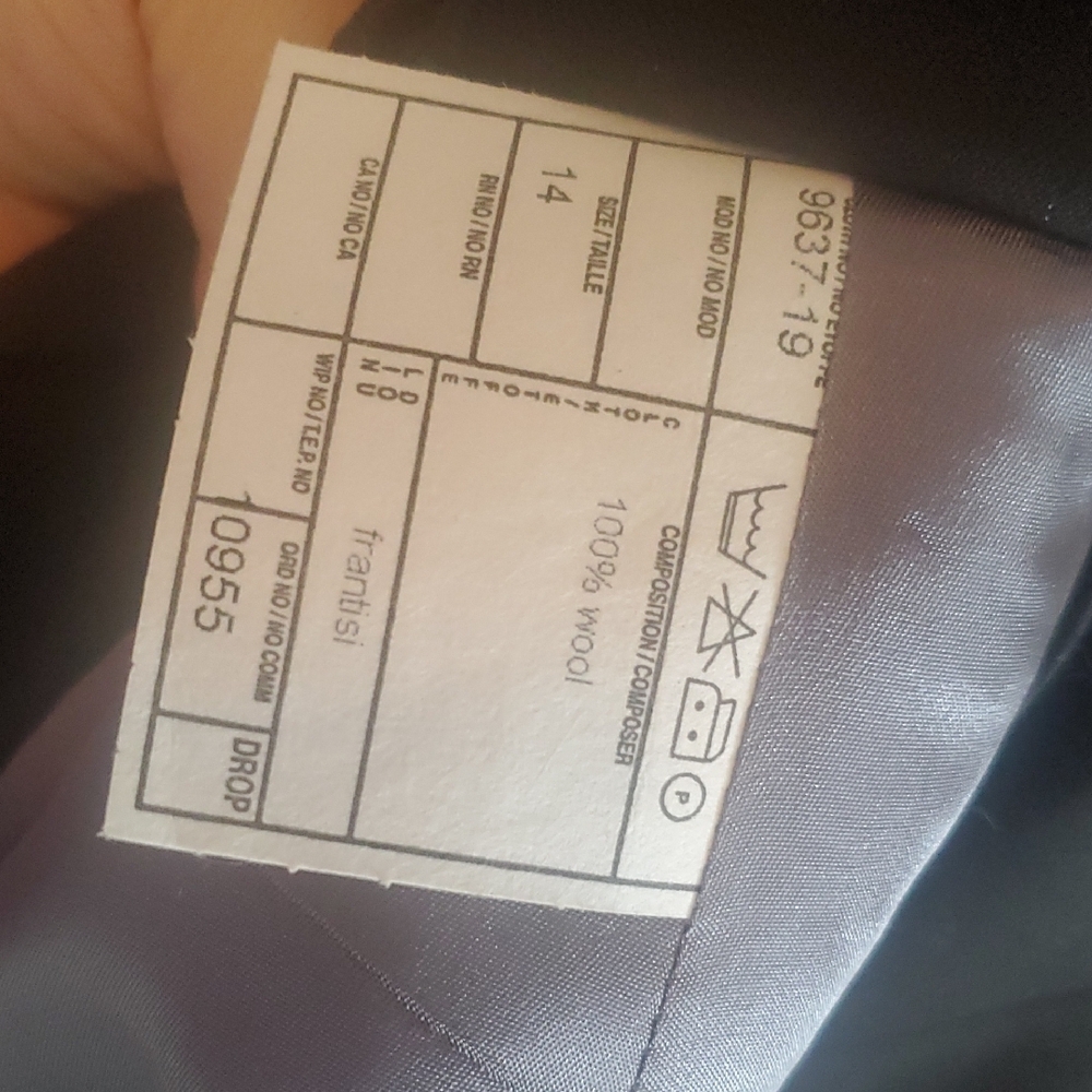 Black Women's Riding Jacket - Picture 3 of 4